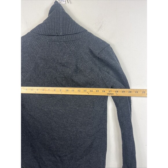 Lululemon Sweat and Savasana Women’s Sweater Gray 100% Merino Wool Size 6 - Picture 4 of 5